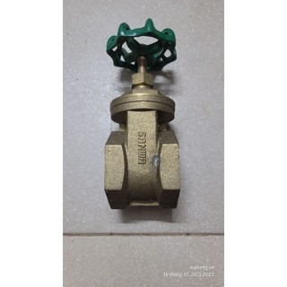 Van cửa đồng thau 2 1/2", DN63, Phi 75