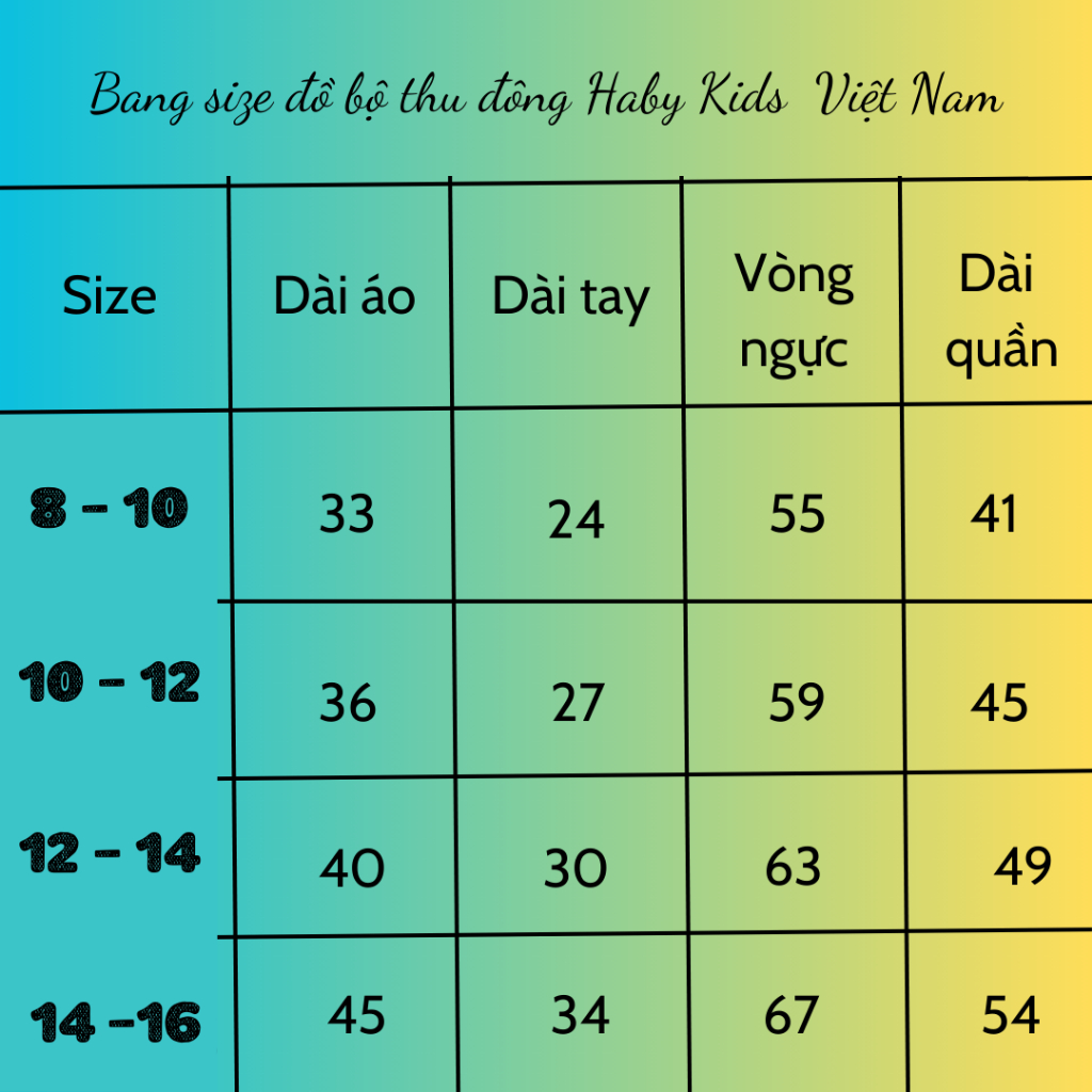Đồ bộ thu đông dài tay chất xô muslin cho bé HABY KIDS