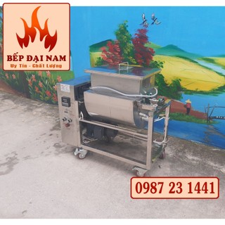 Máy sao ruốc dùng điện 10kg, máy rang chà bông tự động