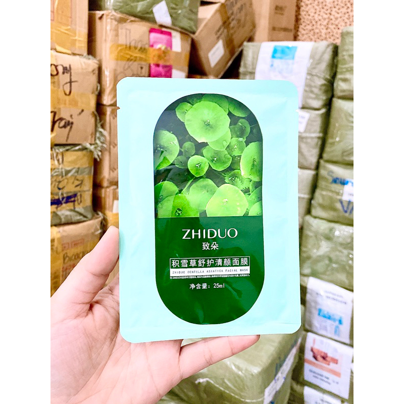 MẶT NẠ TINH CHẤT RAU MÁ DÀNH CHO DA DẦU MỤN