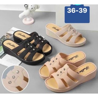 Dép Sandal Nhựa Đế Bằng Chống Trượt Thời Trang Mùa Hè Dành Cho Phụ Nữ Trung Niên( chọn tăng 2 size)