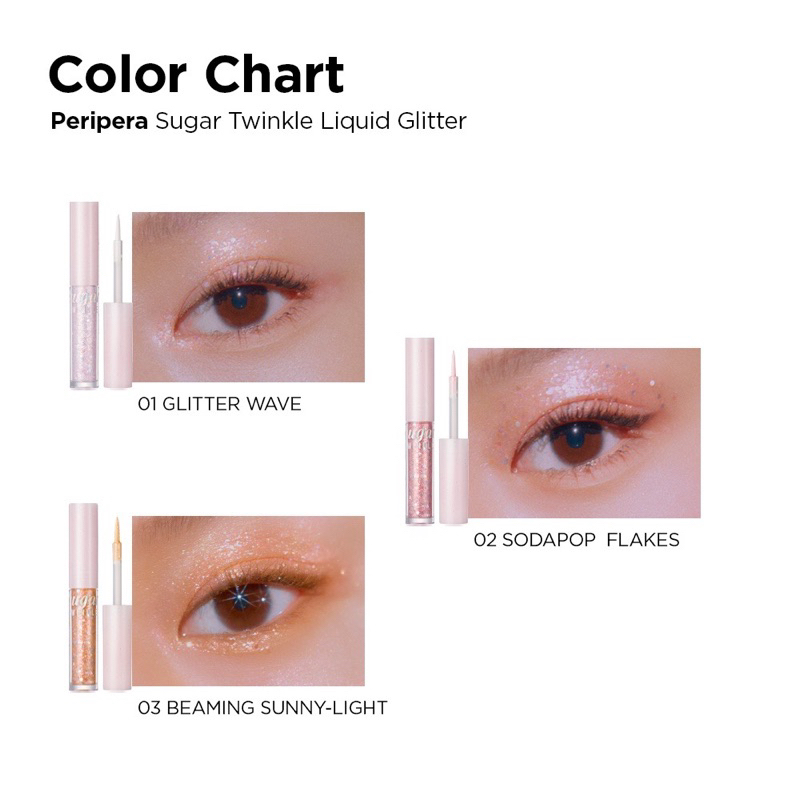 Nhũ Mắt Kim Tuyến Peripera Sugar Twinkle Liquid Glitter