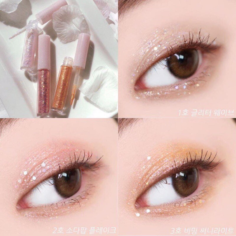 Nhũ Mắt Kim Tuyến Peripera Sugar Twinkle Liquid Glitter