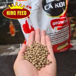 5kg cám cá koi king feed siêu tăng trưởng 42% độ đạm, thức ăn cho cá koi king feed