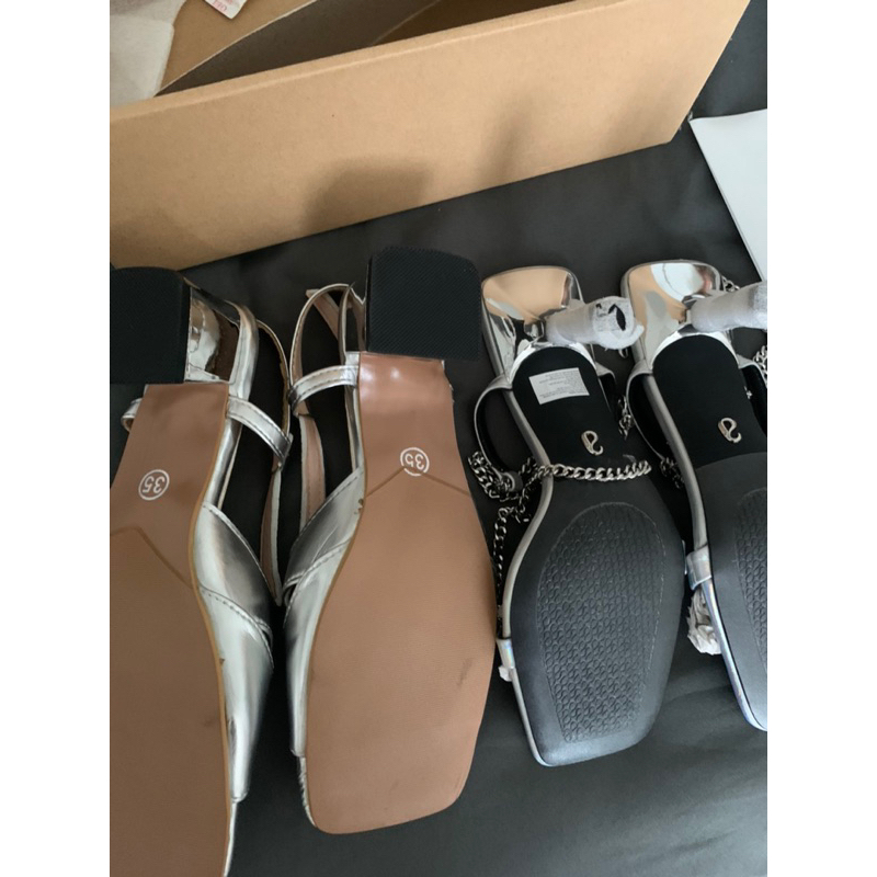 Giày sandal Vascara Metalic