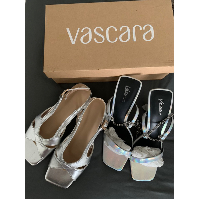 Giày sandal Vascara Metalic