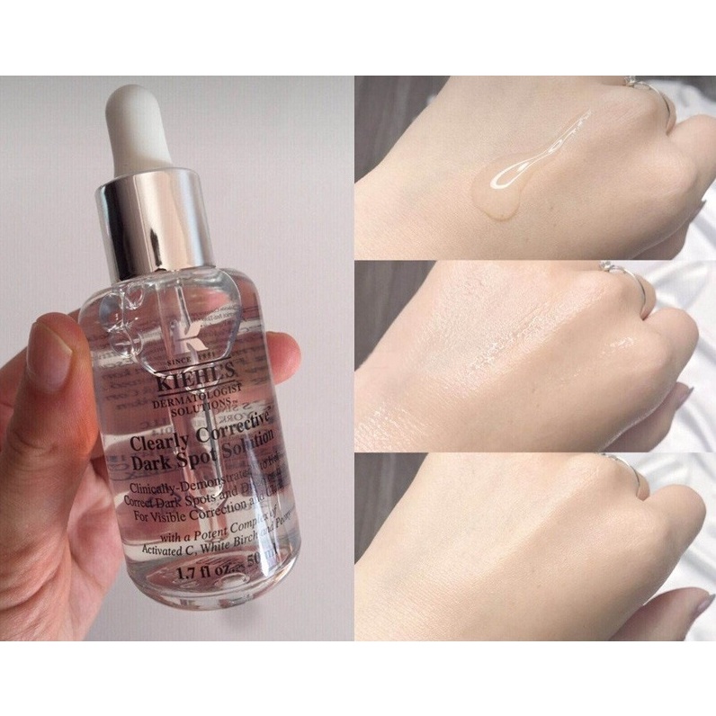 Tinh Chất Giúp Trắng Da, Mờ Thâm Kiehl’s Clearly Corrective Dark Spot Solution Kiehl’s 50ml