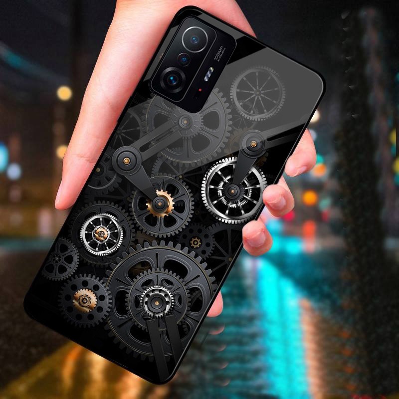 Ốp Lưng XIAOMI 11T 5G, 11T PRO 5G mặt kính cường lực cao cấp thiết kế riêng