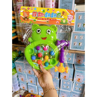 Đồ chơi đập gấu 2 búa cho bé