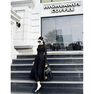 chân váy givenchyy xếp ly hàng QCL1