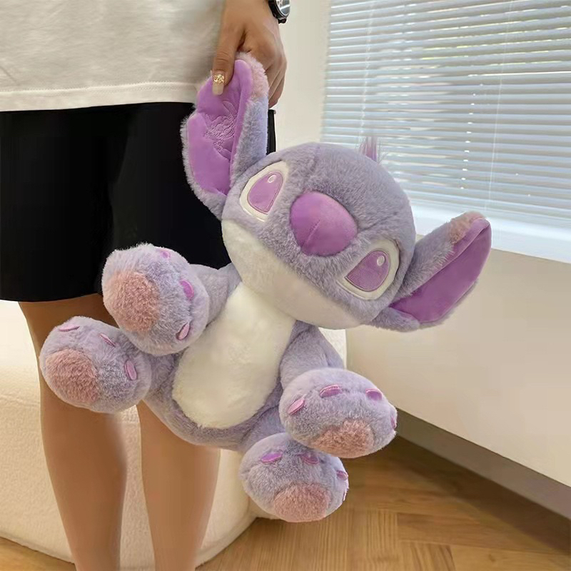 Gấu bông Stick tím tai thêu đẹp lắm nhá