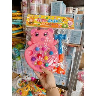Đồ chơi đập gấu 2 búa cho bé