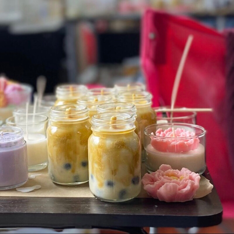 Nến thơm Trà Sữa Trân Châu - BOBA MILK TEA CANDLE