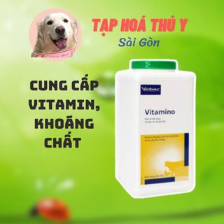 VITAMINO VIRBAC - vitamin tổng hợp bổ sung acid amin thiết yếu cho thú cưng