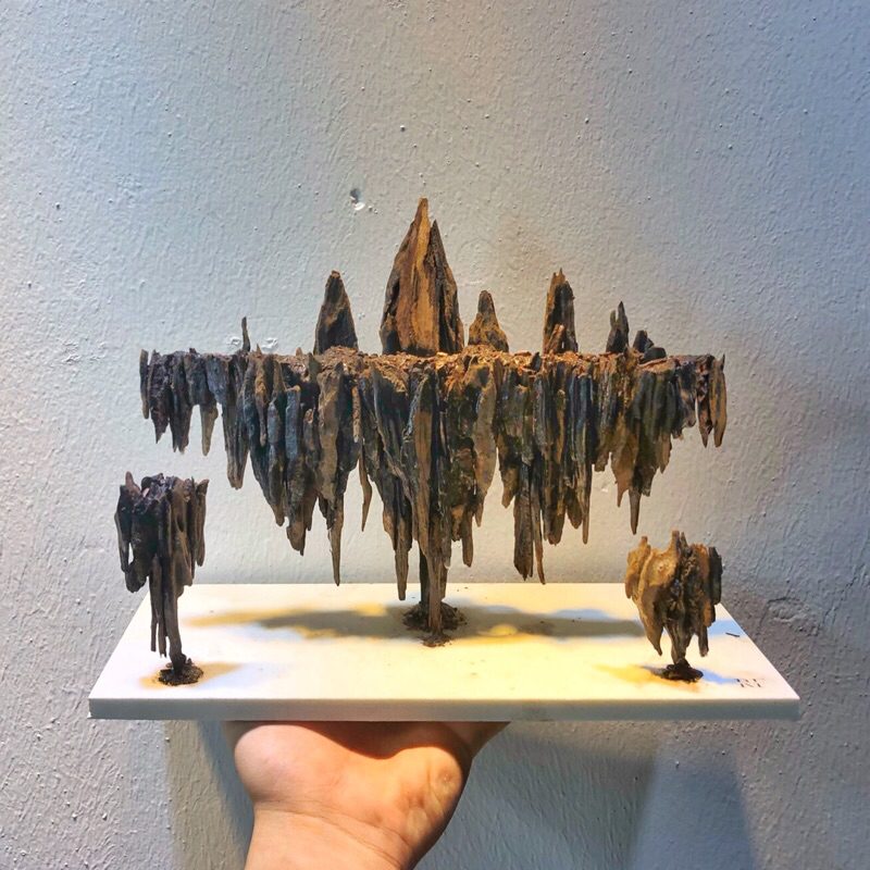 Layout Đảo Bay cho bể kích thước 30x20x20cm