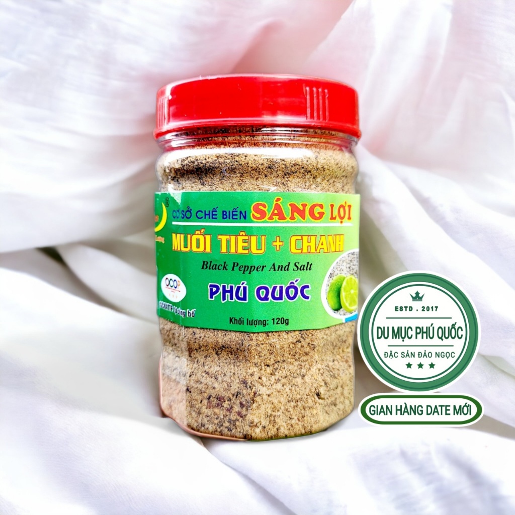 Muối Tiêu Chanh - Sáng Lợi Phú Quốc 120g