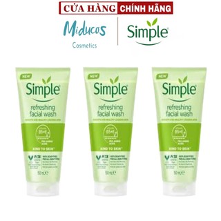 Sữa rửa mặt Simple 150ml Mẫu mới