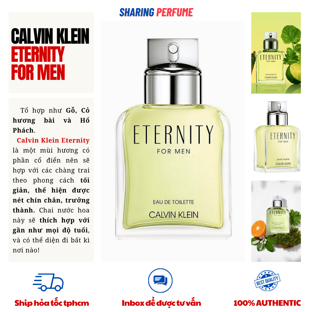 💥Sharingperfume  - Nước hoa Calvin Klein CK Eternity for men