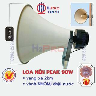Loa Phóng Thanh 90W Peak Vành Nhôm 46Cm Vang Xa 2Km, Chống Nước ( Tặng Coil ), Loa Nén Công Suất Lớn
