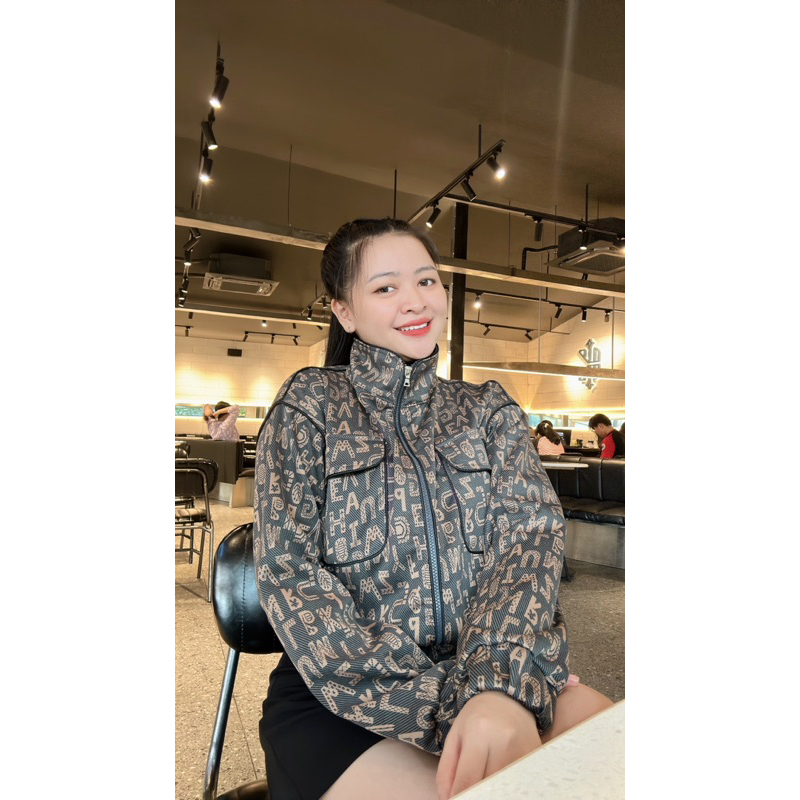 ÁO KHOÁC NỮ KAKI QC HOẠ TIẾT SIZE 40-58KG