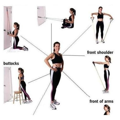 🚚SHIP TOÀN QUỐC🚚Dây Tập Gym Kéo Vai Sau, Trước cho cả chân và đùi