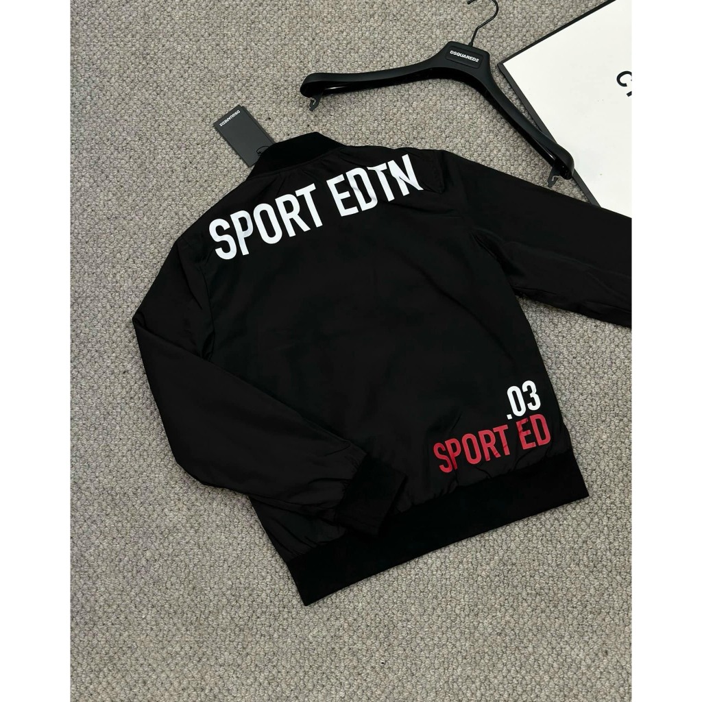 Áo Khoác Gió Di Ét Quy Thêu Sắc Nét Hottrend