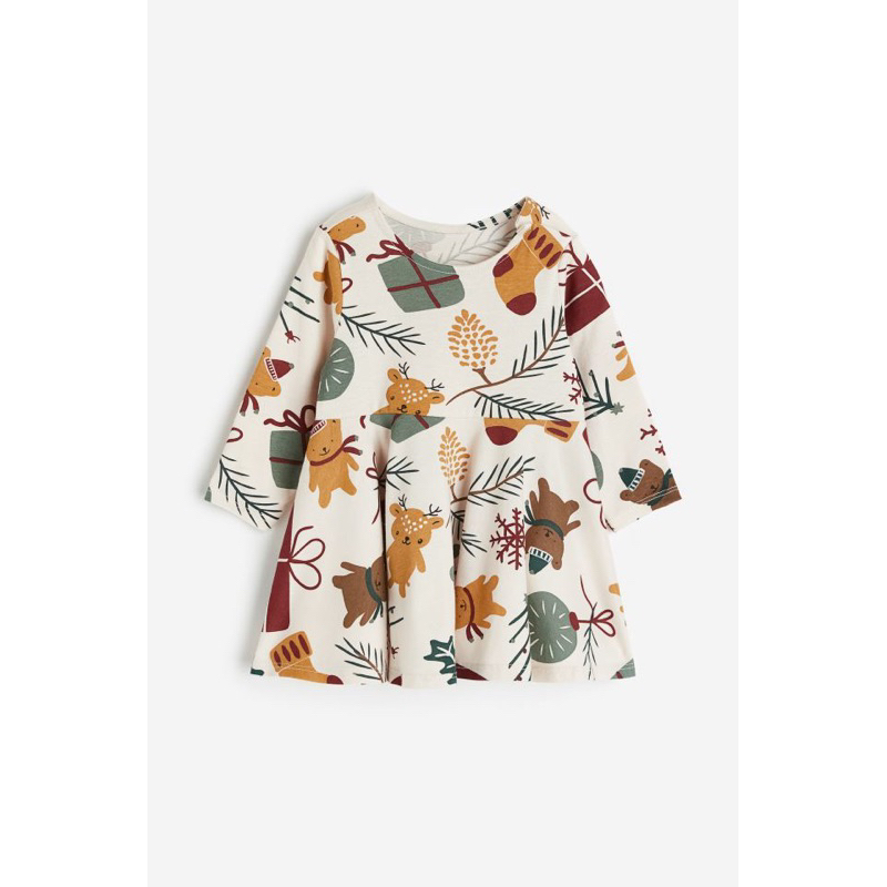 Váy công chúa dài tay bé gái HM auth