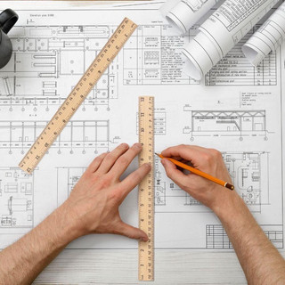 Thước Gỗ 15 - 30cm