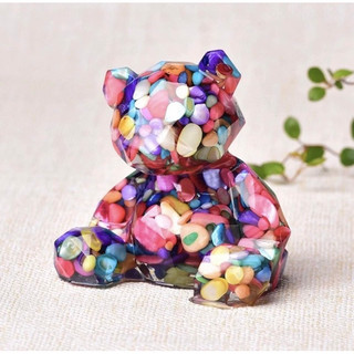 set sỏi xà cừ 12 màu