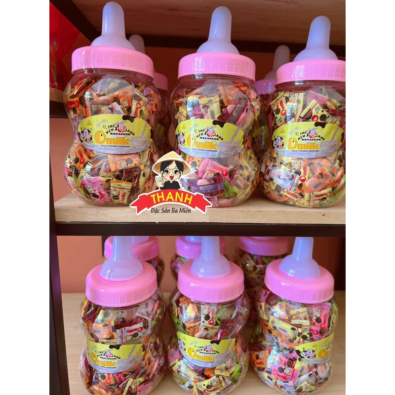 Kẹo Sữa Omilk Viên Nén Bình Sữa