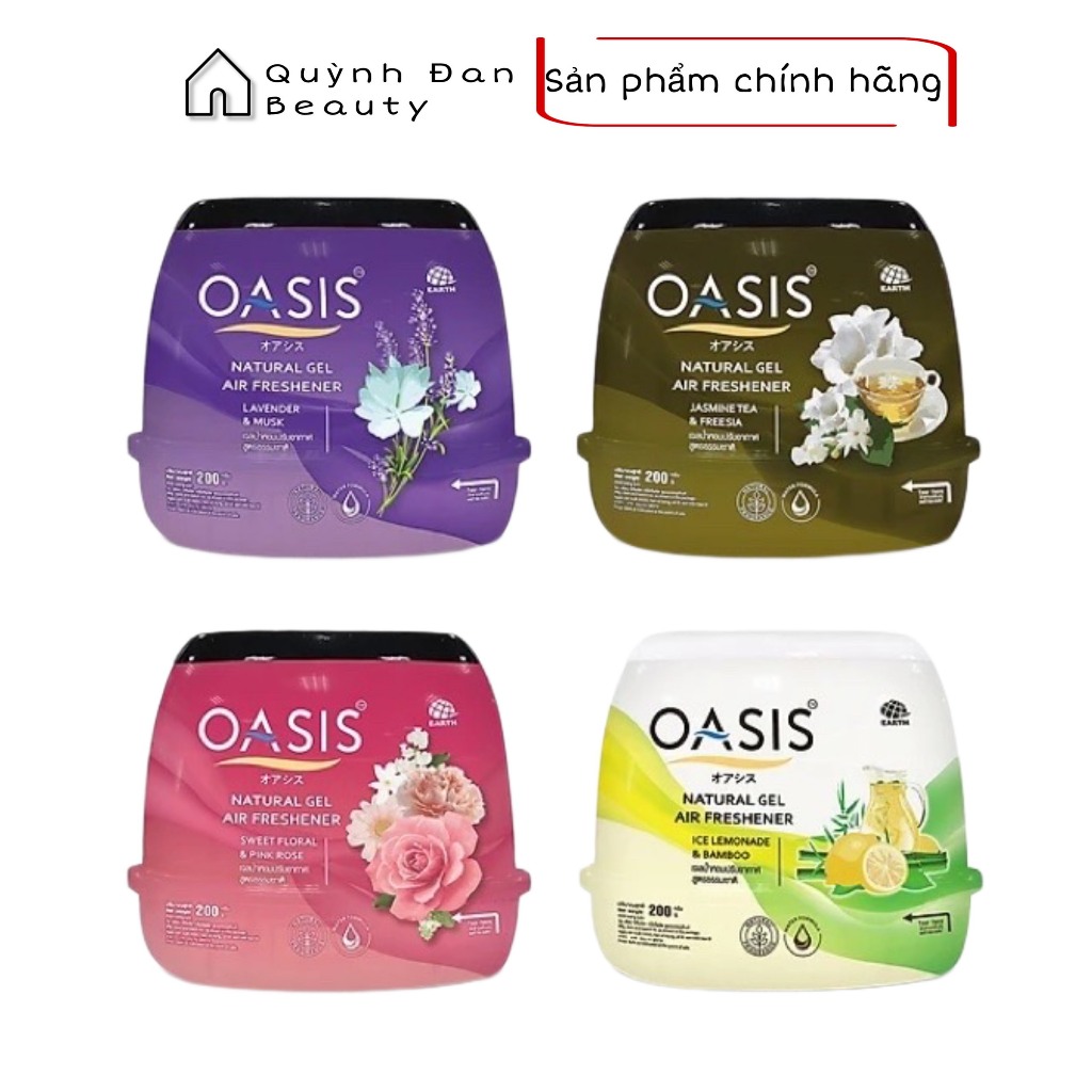 Sáp Thơm Phòng OASIS Natural Hương thơm từ thiên nhiên 200g