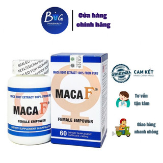 Viên uống tăng cường sinh lý nữ Maca F Female Empower Nature's Supplements (60 viên)
