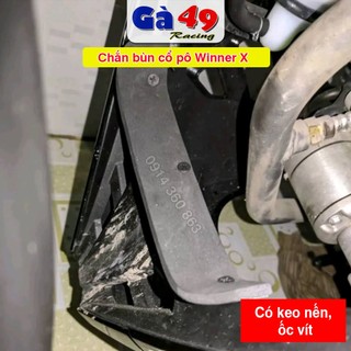 Miếng dán chắn bùn cổ pô Winner X
