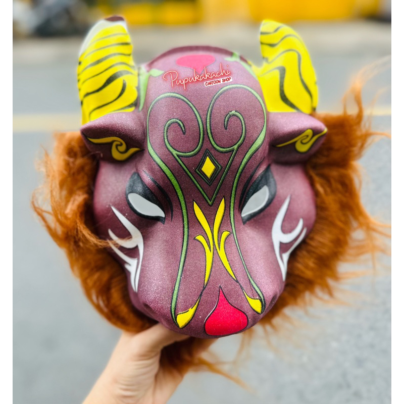 Mặt Nạ Lông Thú Phụ Kiện Hoá Trang Halloween