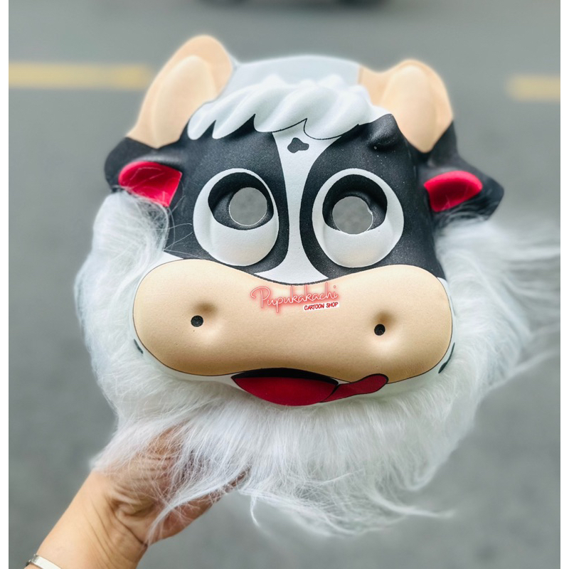 Mặt Nạ Lông Thú Phụ Kiện Hoá Trang Halloween