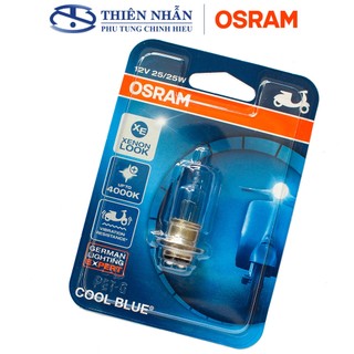 Bóng đèn HALOGEN OSRAM T19 (M5) Dream, Wave, Wave 100 tăng sáng vàng Xenon (62335CBRV) (Hỏa Tiễn)