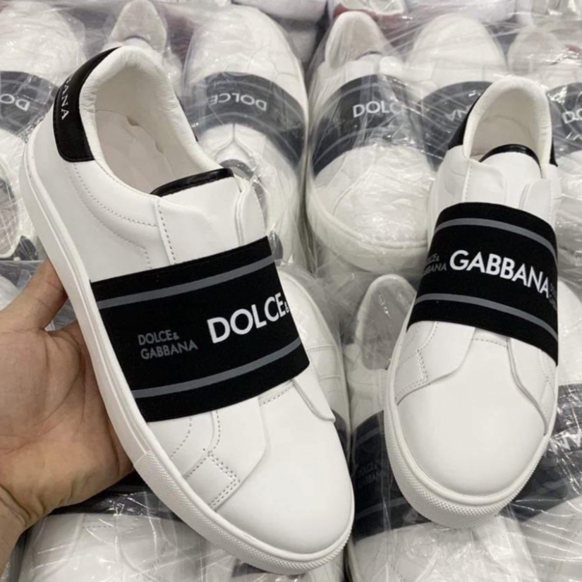 Giày HOT 2023 GIVENCHY Đen, Trắng bản quai chun độc đáo - GIÀY lười GVC nam Hot trend 2023