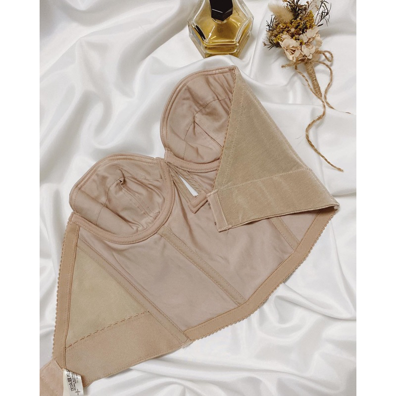 Áo corset croptop da khoét V 2hand