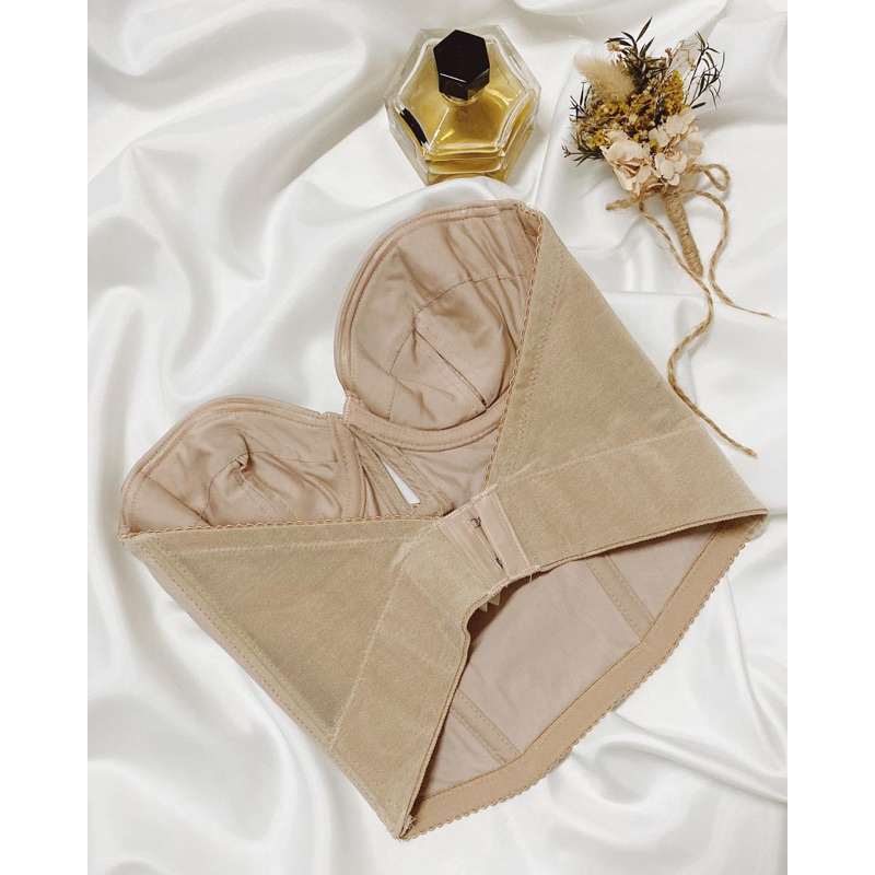 Áo corset croptop da khoét V 2hand