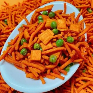 1kg Snack tăm đậu tổng hợp, bim bim que mix đậu hà lan