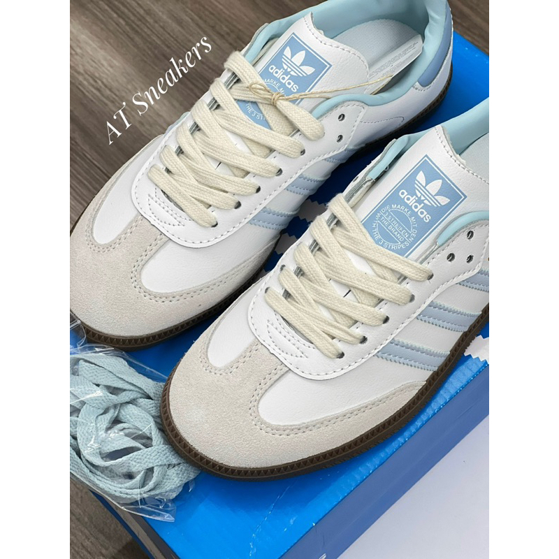 Giày _Adiadas Samba OG Black White Vegan Classic , Giày _Adidas Samba Da Lộn Đế Nâu Chuẩn S.Cấp Nam Nữ Full Box.