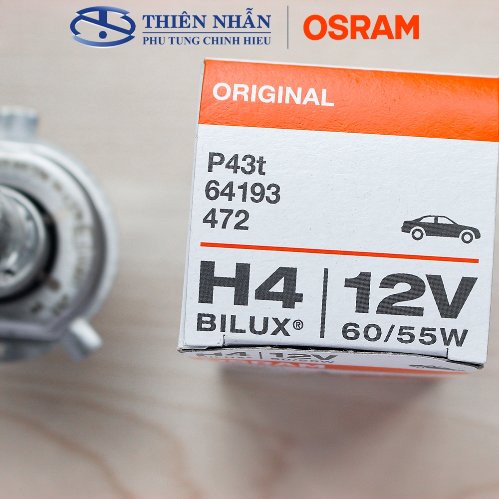 Bóng đèn HALOGEN OSRAM H4 xe SH, Dylan