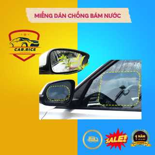 [ Combo 2 ] Miếng Dán Chống Bám Nước Gương Chiếu Hậu Ô Tô Tiện Lợi - An toàn khi đi trời mưa