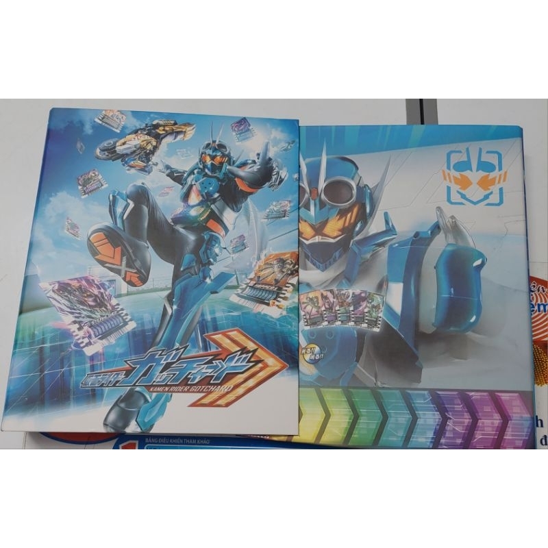 Album Thẻ Bài Chemy Ride Trading Card Kamen Rider Gotchard
