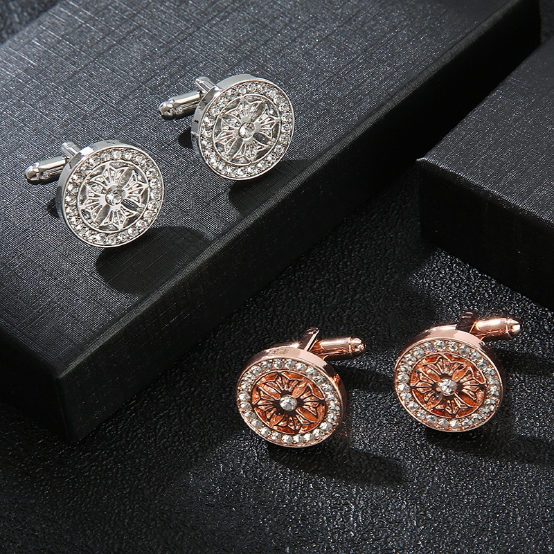 Cufflink Măng-set Nam thời trang lịch lãm, khuy cài tay áo sơ mi Nam phong cách chỉn chu, lịch sự