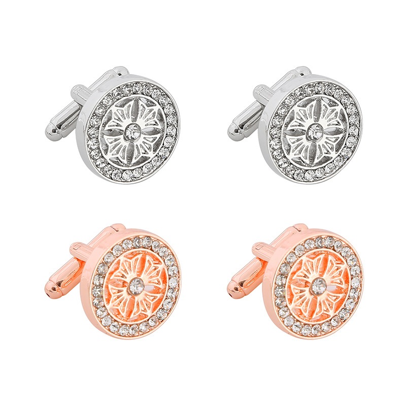 Cufflink Măng-set Nam thời trang lịch lãm, khuy cài tay áo sơ mi Nam phong cách chỉn chu, lịch sự