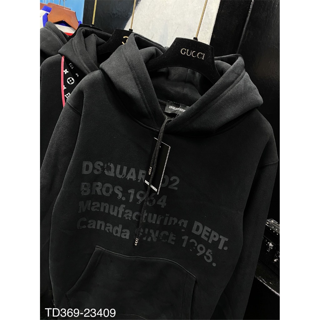 Áo Hoodie DSQ Chất Nỉ Hoạ Tiết Siêu Đẹp - Áo Nỉ Hoodie Nam DSQ Cao Cấp