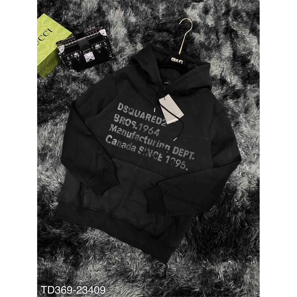 Áo Hoodie DSQ Chất Nỉ Hoạ Tiết Siêu Đẹp - Áo Nỉ Hoodie Nam DSQ Cao Cấp