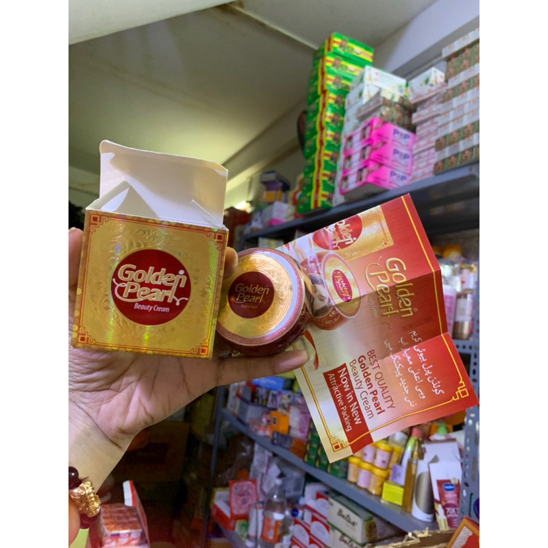 Kem trắng da golden pearl vàng chính hãng pakistan 28gr