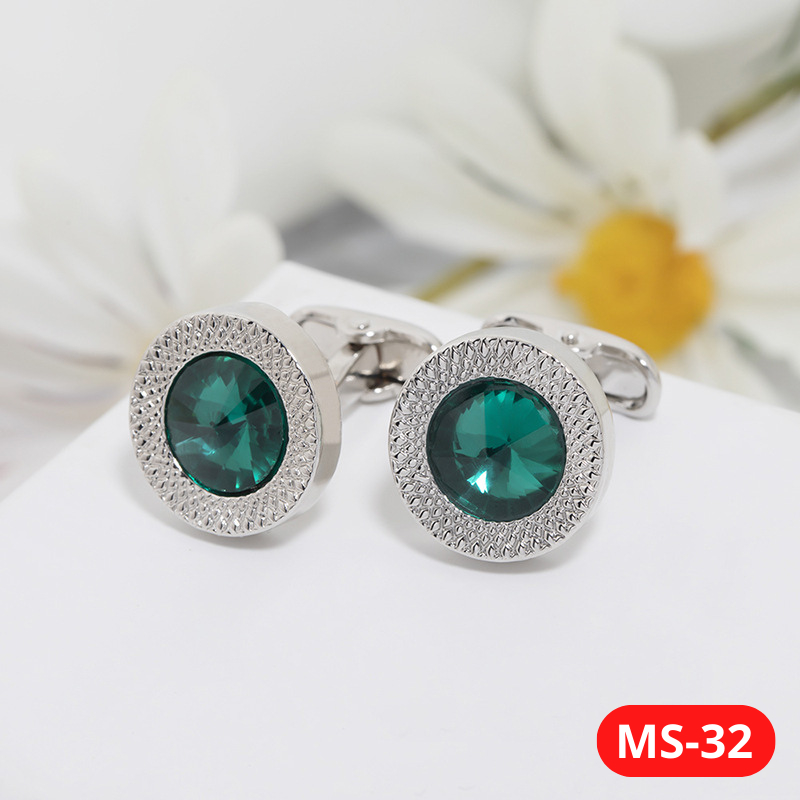 Cufflink Măng-set Nam thời trang lịch lãm, khuy cài tay áo sơ mi Nam phong cách chỉn chu, lịch sự